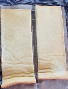 Bûche poire chocolat spéculoos Sibylle NAud recette (2)