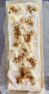 Bûche poire chocolat spéculoos Sibylle NAud recette (3)