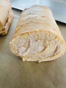 Bûche poire chocolat spéculoos Sibylle NAud recette (4)