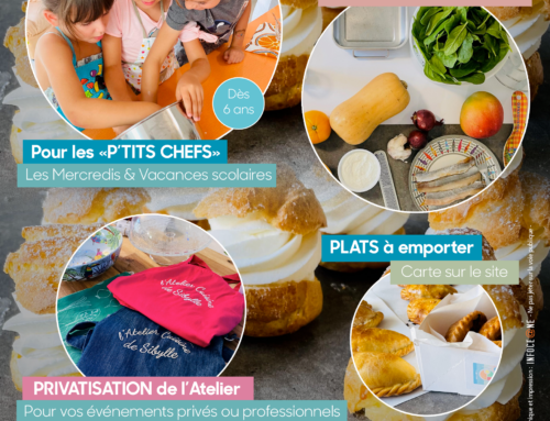 Ateliers cuisine P’TITS CHEFS vacances d’avril/mai, Les Sables d’Olonne, enfants
