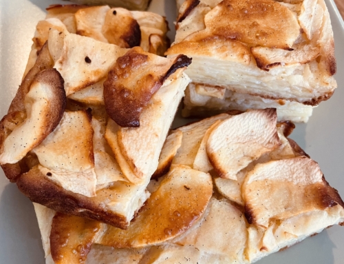 Gâteau millefeuille de pommes, très léger