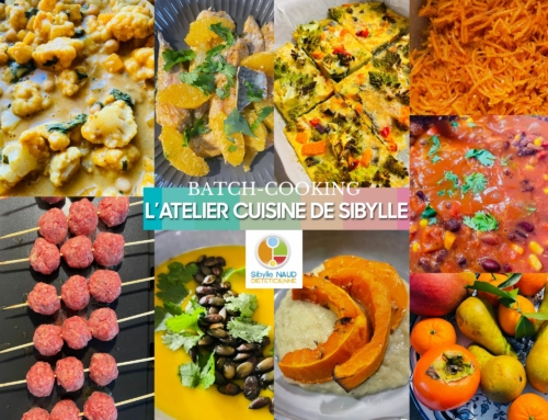 Batch-cooking : les recettes de l’atelier cuisine batch-cooking du 10 décembre