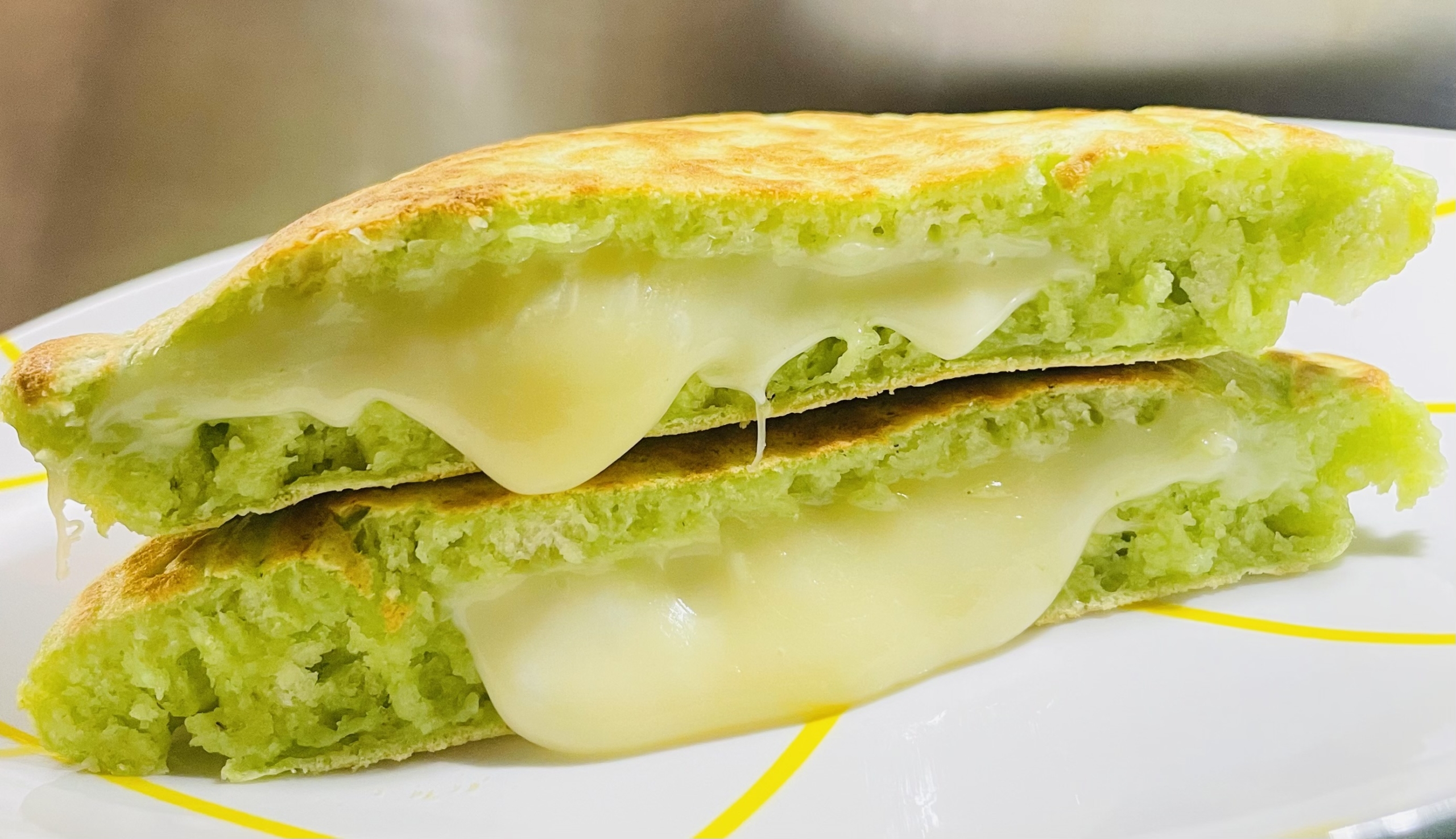 Green pancakes, au brocoli !