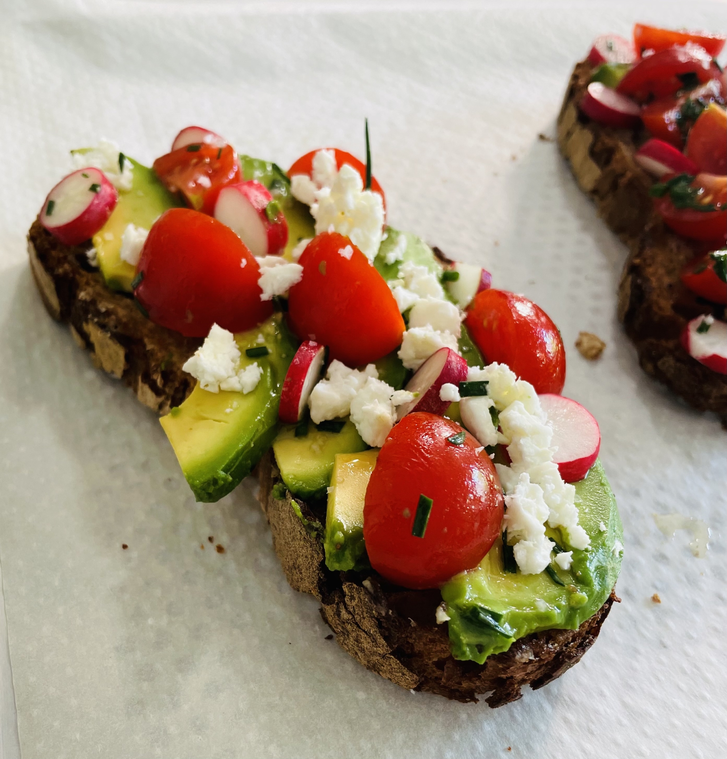 Une bruschetta pour l&rsquo;apéritif ! la recette en vidéo