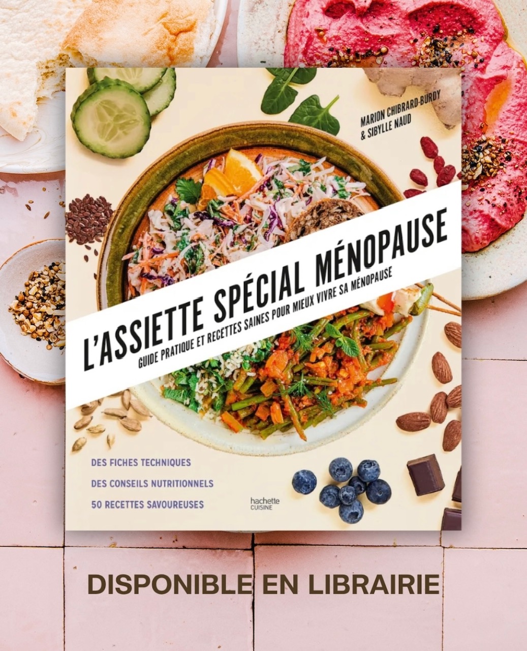 « L&rsquo;assiette spéciale ménopause » aux éditions Hachette
