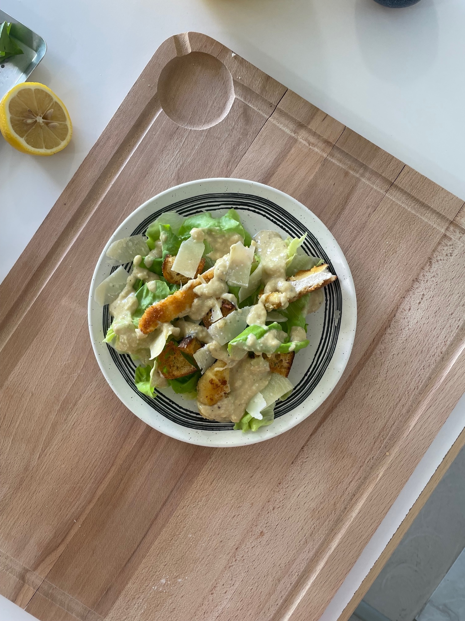 Salade César pour toute la famille